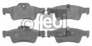 Комплект тормозных колодок FEBI BILSTEIN 16615