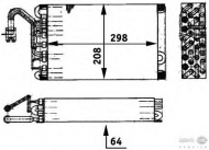 Испаритель BEHR HELLA SERVICE 8FV 351 211-521
