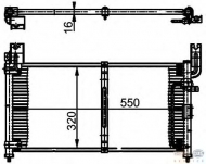 Конденсатор BEHR HELLA SERVICE 8FC 351 302-061