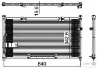 Конденсатор BEHR HELLA SERVICE 8FC 351 304-571