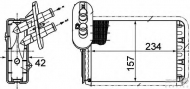 Теплообменник BEHR HELLA SERVICE 8FH 351 313-451