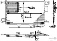 Конденсатор BEHR HELLA SERVICE 8FC 351 317-491