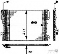 Конденсатор BEHR HELLA SERVICE 8FC 351 317-641
