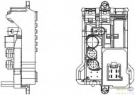 Регулятор BEHR HELLA SERVICE 5HL 351 321-141
