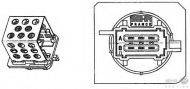Резистор BEHR HELLA SERVICE 9ML 351 332-241