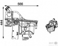 Резервуар BEHR HELLA SERVICE 8MA 376 705-091