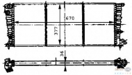 Теплообменник BEHR HELLA SERVICE 8MK 376 716-521