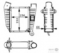 Теплообменник BEHR HELLA SERVICE 8ML 376 723-001