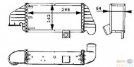 Теплообменник BEHR HELLA SERVICE 8ML 376 723-071