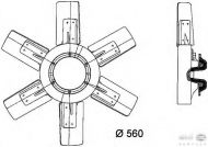 Вентилятор BEHR HELLA SERVICE 8MV 376 730-251