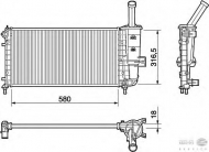 Теплообменник BEHR HELLA SERVICE 8MK 376 754-421