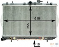 Теплообменник BEHR HELLA SERVICE 8MK 376 762-051