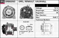 Генератор DELCO REMY DRB6260