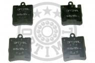 Комплект тормозных колодок OPTIMAL 10468
