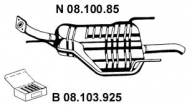 Амортизатор EBERSPÄCHER 08.100.85