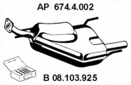 Амортизатор EBERSPÄCHER 674.4.002