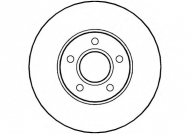 Тормозной диск NATIONAL NBD1258