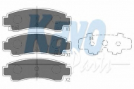 Комплект тормозных колодок KAVO PARTS KBP-6543