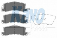 Комплект тормозных колодок KAVO PARTS KBP-9022