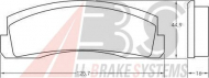 Комплект тормозных колодок A.B.S. 36136