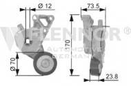 Натяжная планка FLENNOR FA20900
