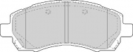 Комплект тормозных колодок NECTO FD7060A