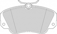 Комплект тормозных колодок NECTO FD6532A
