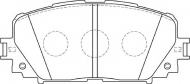 Комплект тормозных колодок NECTO FD7368A