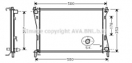 Теплообменник AVA QUALITY COOLING FDA2325