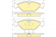 Комплект тормозных колодок GIRLING 6109692