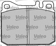 Комплект тормозных колодок VALEO 597010