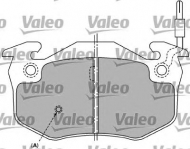 Комплект тормозных колодок VALEO 597258