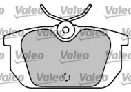 Комплект тормозных колодок VALEO 597048