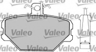 Комплект тормозных колодок VALEO 597088