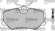 Комплект тормозных колодок VALEO 597077