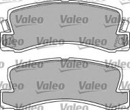 Комплект тормозных колодок VALEO 597198