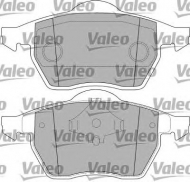 Комплект тормозных колодок VALEO 597393