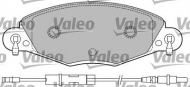 Комплект тормозных колодок VALEO 597367