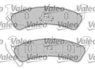 Комплект тормозных колодок VALEO 597547
