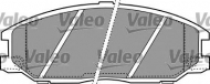 Комплект тормозных колодок VALEO 597434