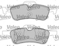 Комплект тормозных колодок VALEO 597405