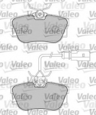 Комплект тормозных колодок VALEO 597436