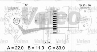 Генератор VALEO 437052