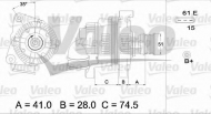 Генератор VALEO 437115