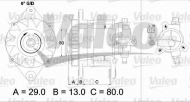 Генератор VALEO 437134