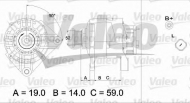 Генератор VALEO 437208