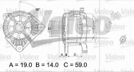 Генератор VALEO 437439
