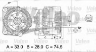 Генератор VALEO 437450