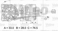 Генератор VALEO 437452