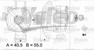 Генератор VALEO 437453